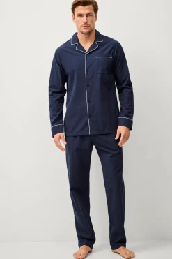 Ellos Collection Pyjamassæt i bomuldsbatist 2 dele^ Nattøj & Homewear