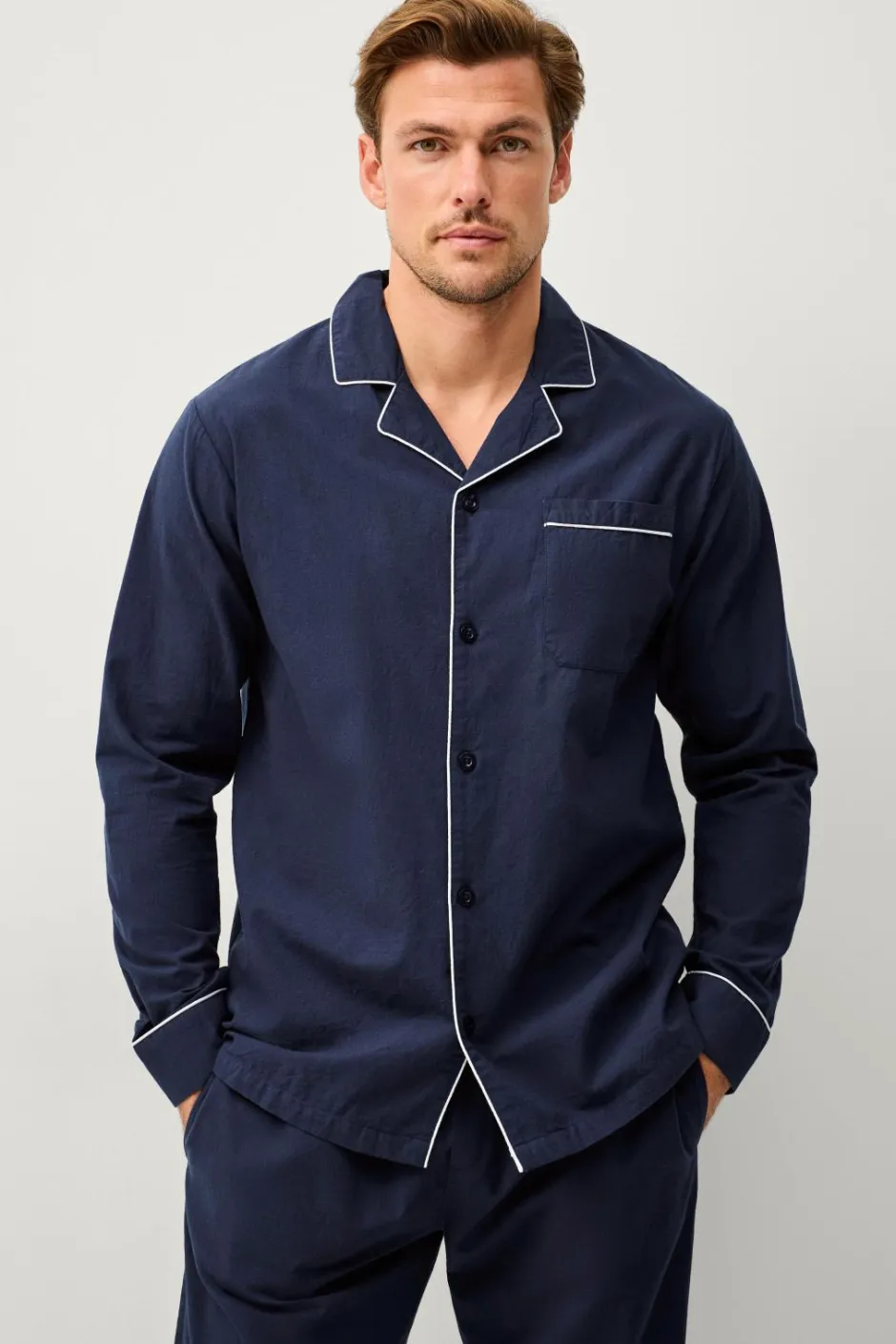 Ellos Collection Pyjamassæt i bomuldsbatist 2 dele^ Nattøj & Homewear