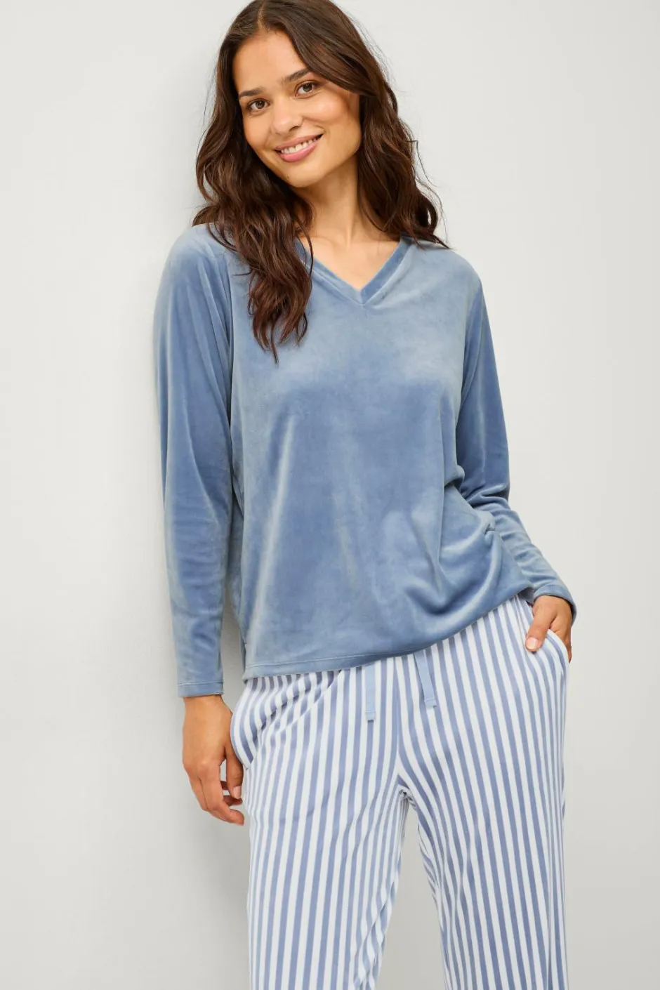 Best Collection Pyjamas i velour Dame Nattøj