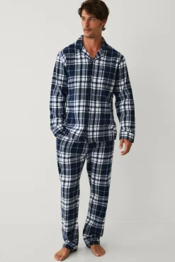 New Collection Pyjamassæt i flonel Nattøj & Homewear