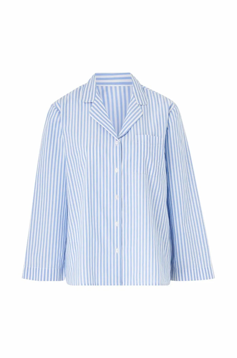 Ellos Collection Pyjamasskjorte med krave og revers^Dame Nattøj