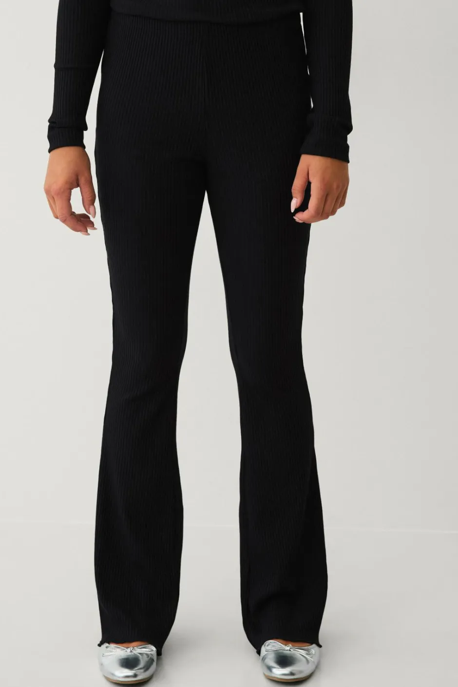Ellos Collection Ribbede leggings^Børn Bukser & Leggings