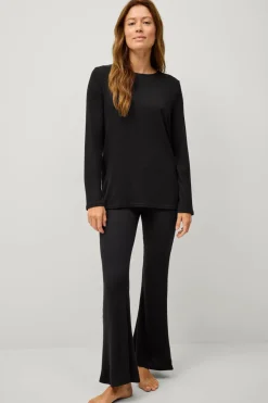 New Collection Ribstrikket top Dame Loungewear & Homewear