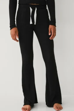 Ellos Collection Ribbede afslappede bukser^Børn Nattøj & Homewear|Bukser & Leggings