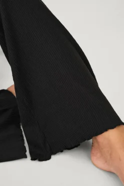Ellos Collection Ribbede afslappede bukser^Børn Nattøj & Homewear|Bukser & Leggings