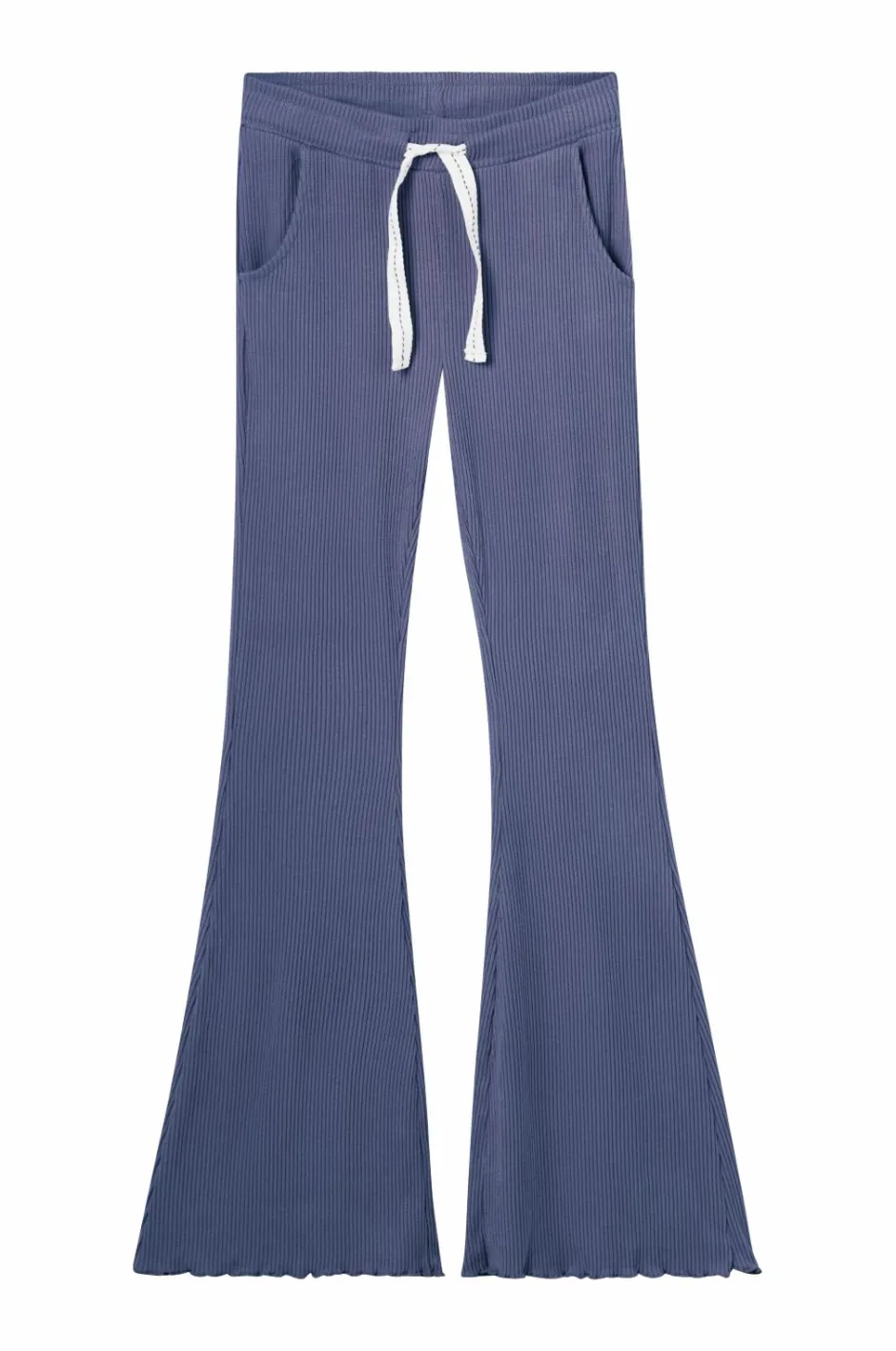 New Collection Ribbede afslappede bukser Børn Nattøj & Homewear|Bukser & Leggings