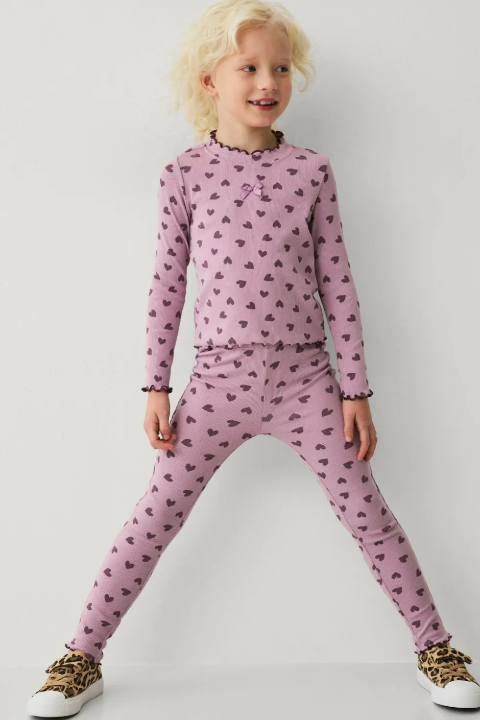 Discount Collection Ribbede leggings Børn Bukser & Leggings