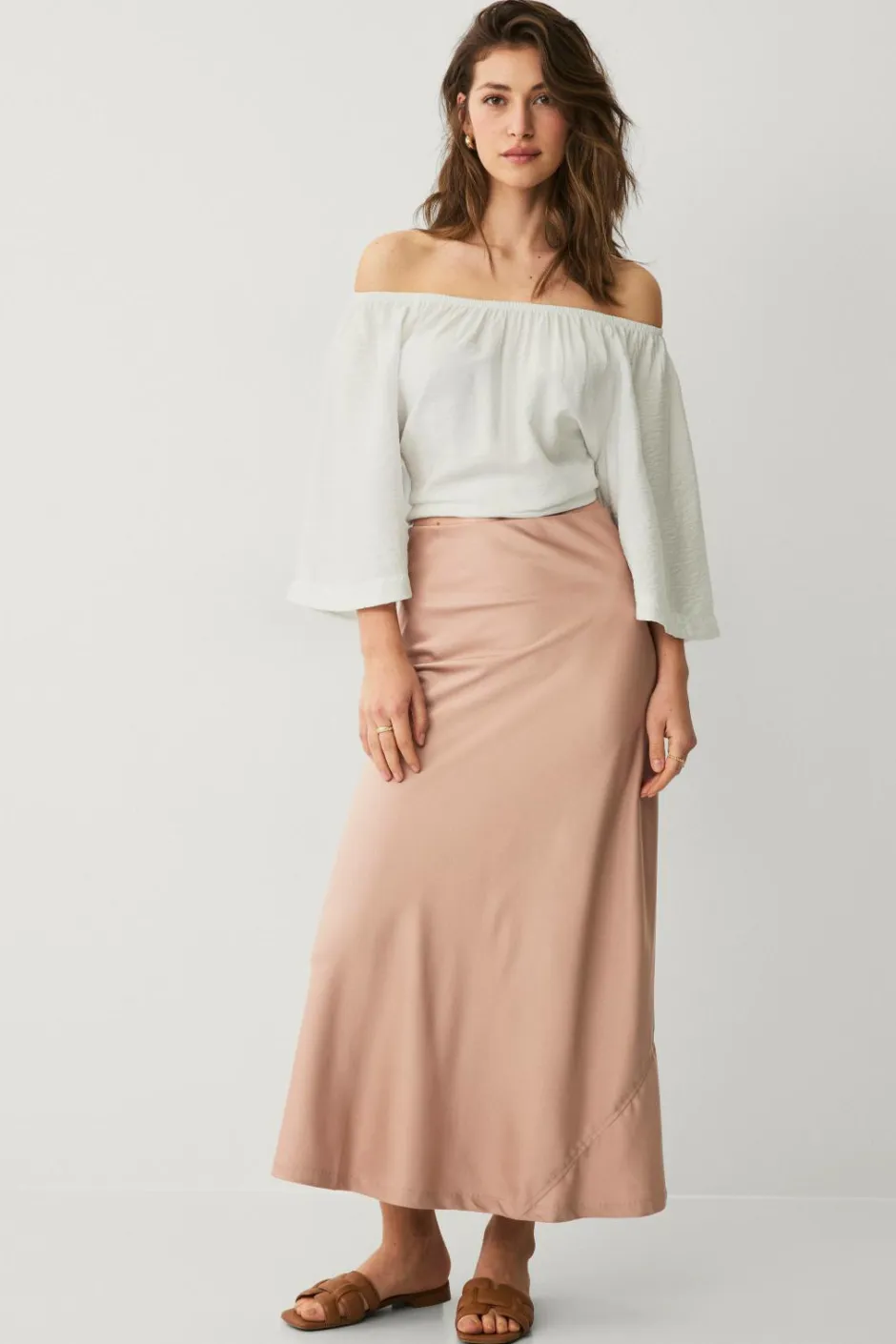 Outlet Collection Satinkjole Dame Nederdele