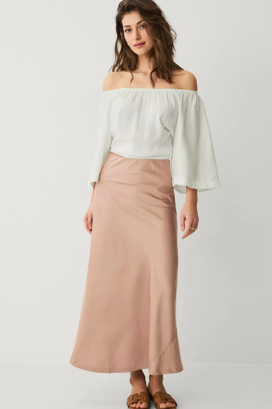 Outlet Collection Satinkjole Dame Nederdele