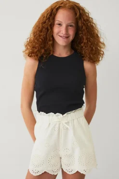 Hot Collection Shorts i broderi anglaise Børn Shorts
