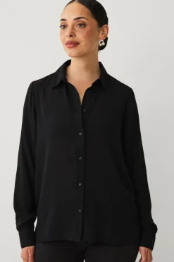 Discount Collection Skjorte i crepe Dame Skjorter & Bluser