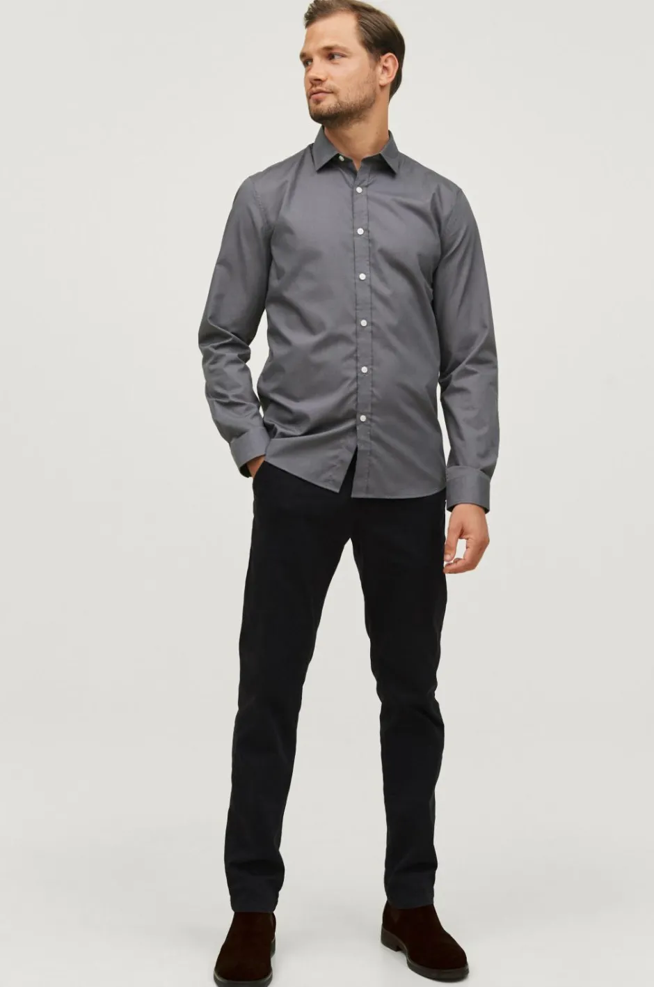 Ellos Collection Skjorte Yale Easy Care^ Basistøj