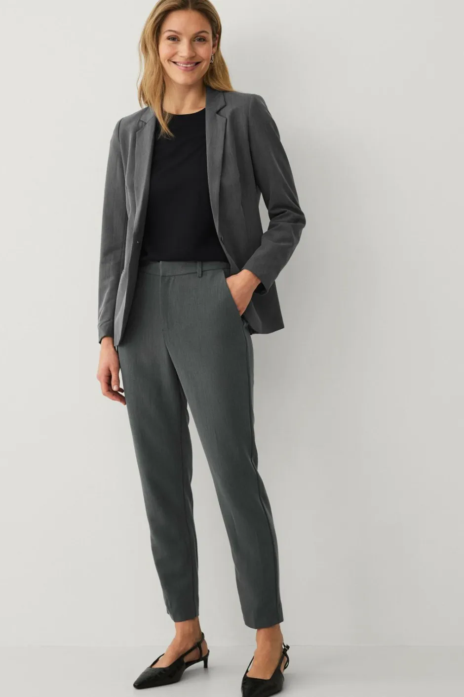 Collection Slacks med et stræk Dame Bukser