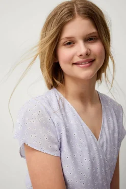 New Collection Slå-om kjole Sandy B Girl Børn Kjoler
