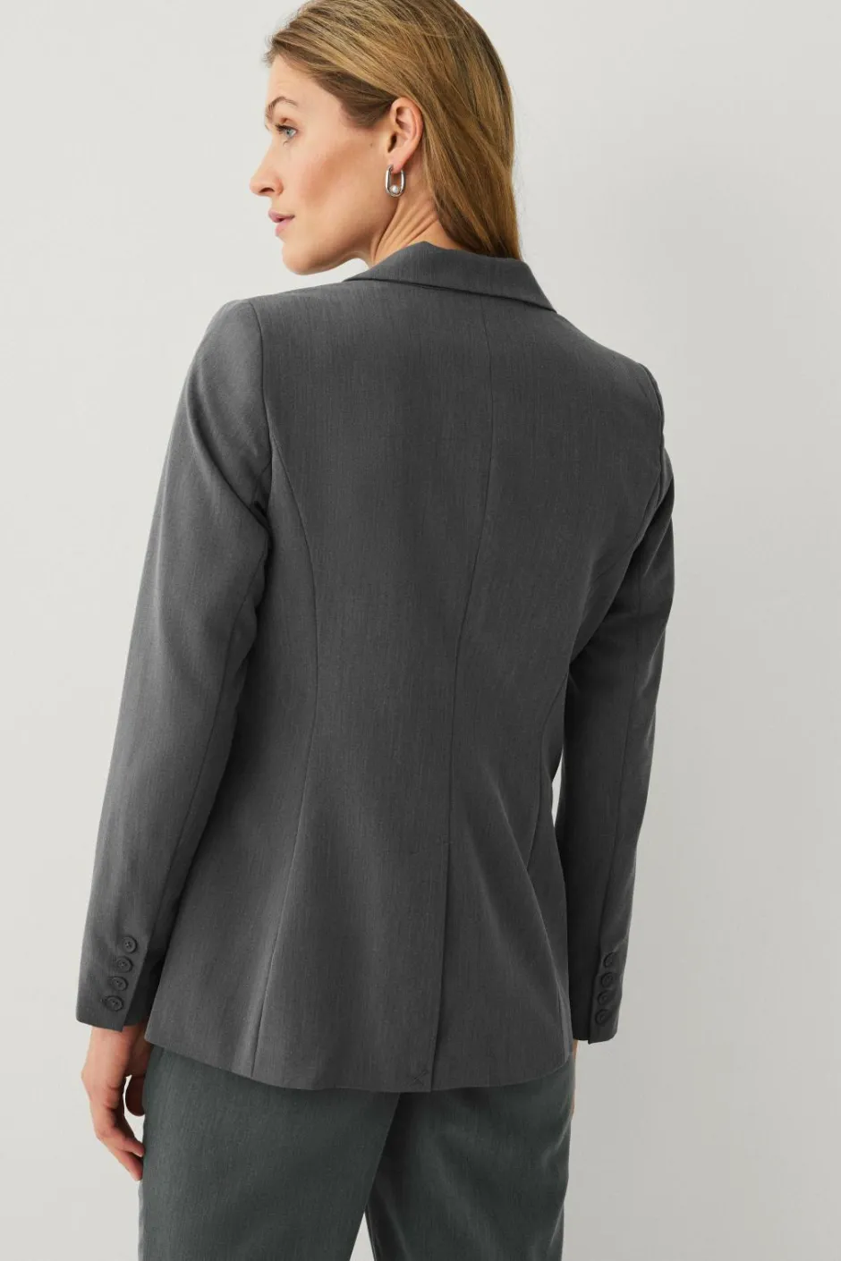 Ellos Collection Smal pasform habitjakke^Dame Blazere & Veste