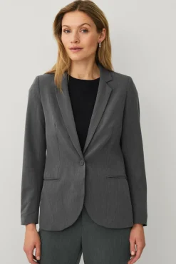 Ellos Collection Smal pasform habitjakke^Dame Blazere & Veste