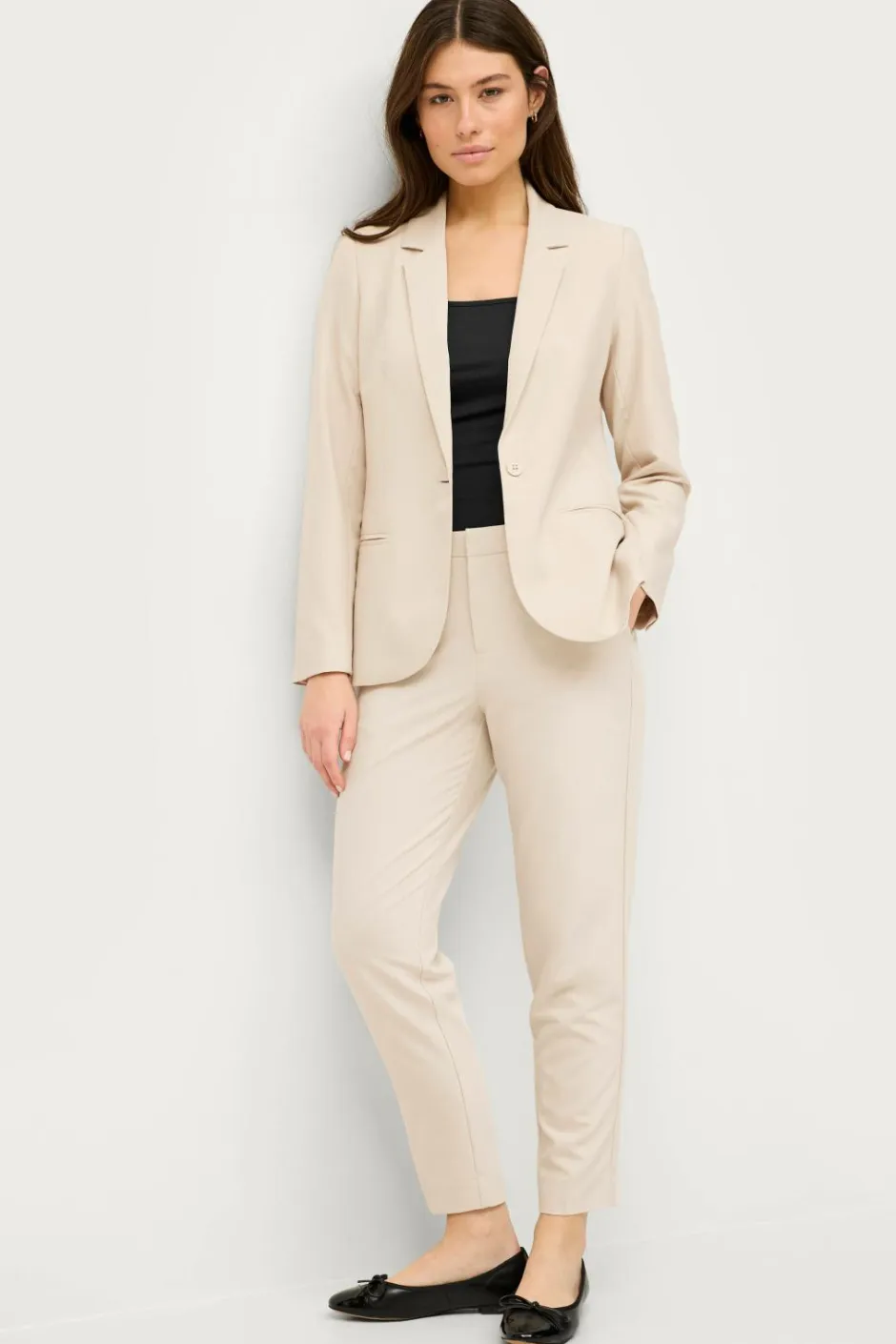New Collection Smal pasform habitjakke Dame Blazere & Veste