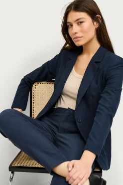 Hot Collection Smal pasform habitjakke Dame Blazere & Veste