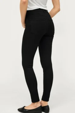 Outlet Collection Smalle stretch-jeggings med mediumhøj talje Dame Jeans