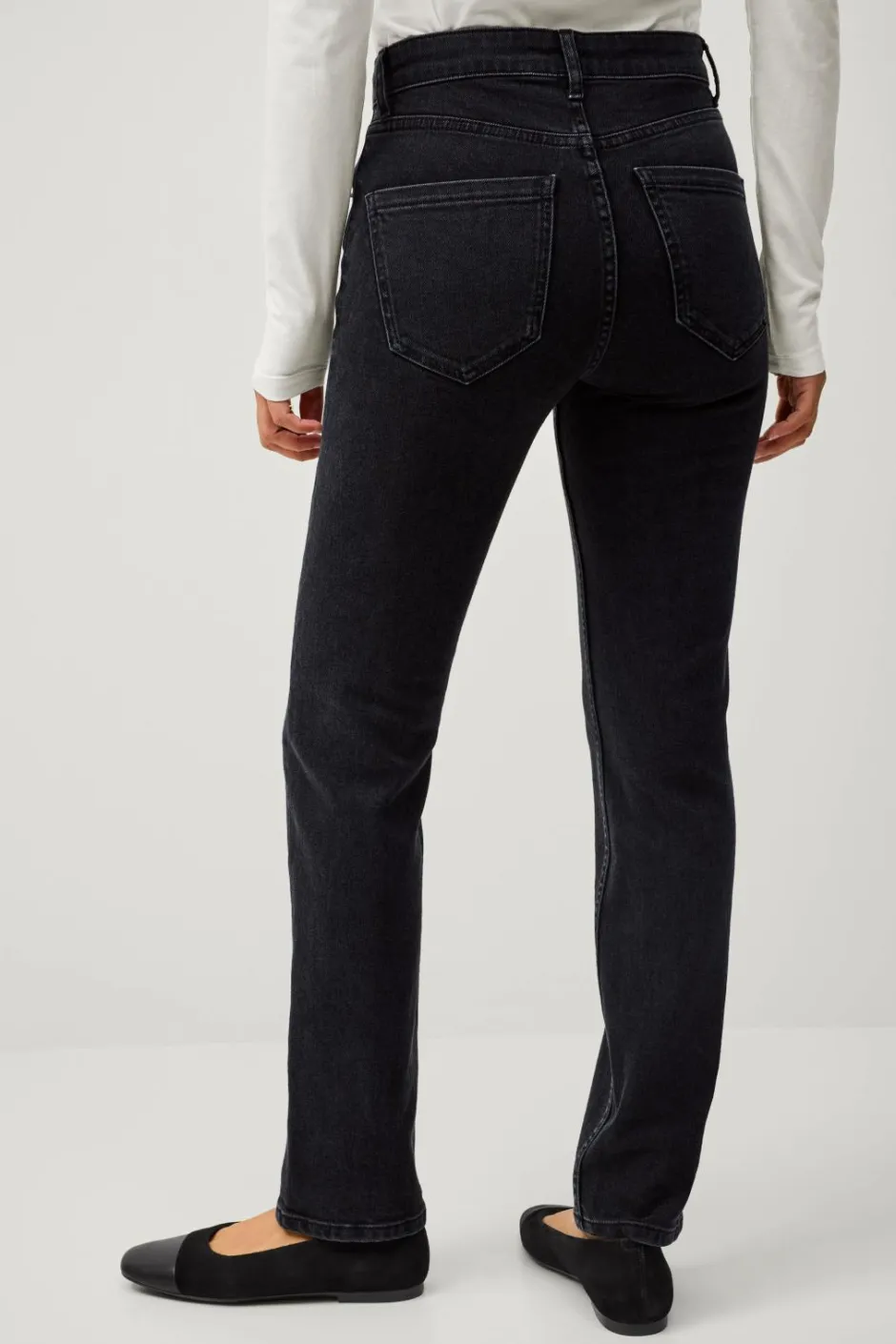 Ellos Collection Smalle stretchjeans med høj talje^Dame Jeans