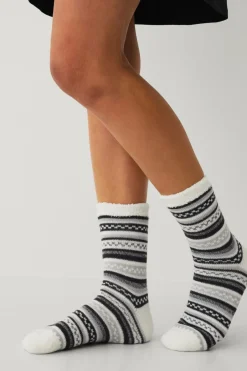 Online Collection Sokker i chenille Dame Strømper|Loungewear & Homewear