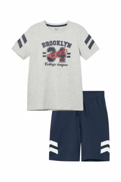 Ellos Collection Sæt Zac med T-shirt og shorts^Børn Sæt Til Børn