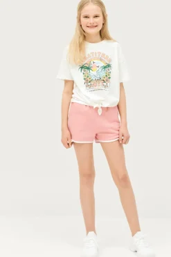 Hot Collection Sæt Nathalie med top og sweatshorts Børn Sæt Til Børn