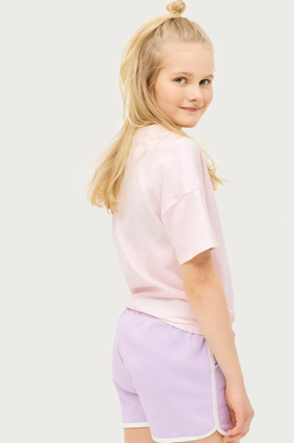 Ellos Collection Sæt Nathalie med top og sweatshorts^Børn Sæt Til Børn