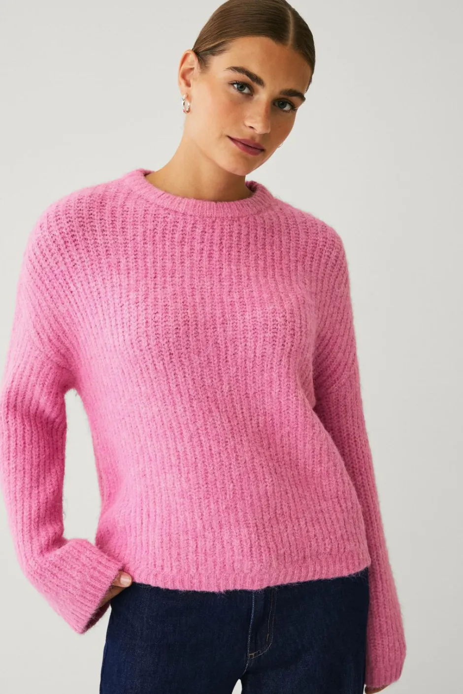 Clearance Collection Strikket Pullover Dame Trøjer & Cardigans