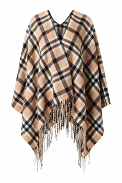 Ellos Collection Strikket poncho^Dame Trøjer & Cardigans