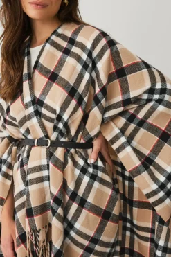 Ellos Collection Strikket poncho^Dame Trøjer & Cardigans