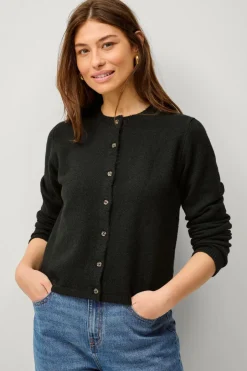 Hot Collection Strikket cardigan Dame Basistøj|Trøjer & Cardigans