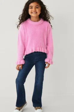 Sale Collection Strikket trøje med flæser Børn Trøjer & Cardigans