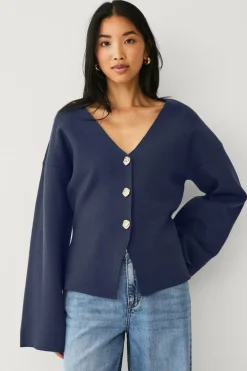 Online Collection Strikket jakke Dame Blazere & Veste