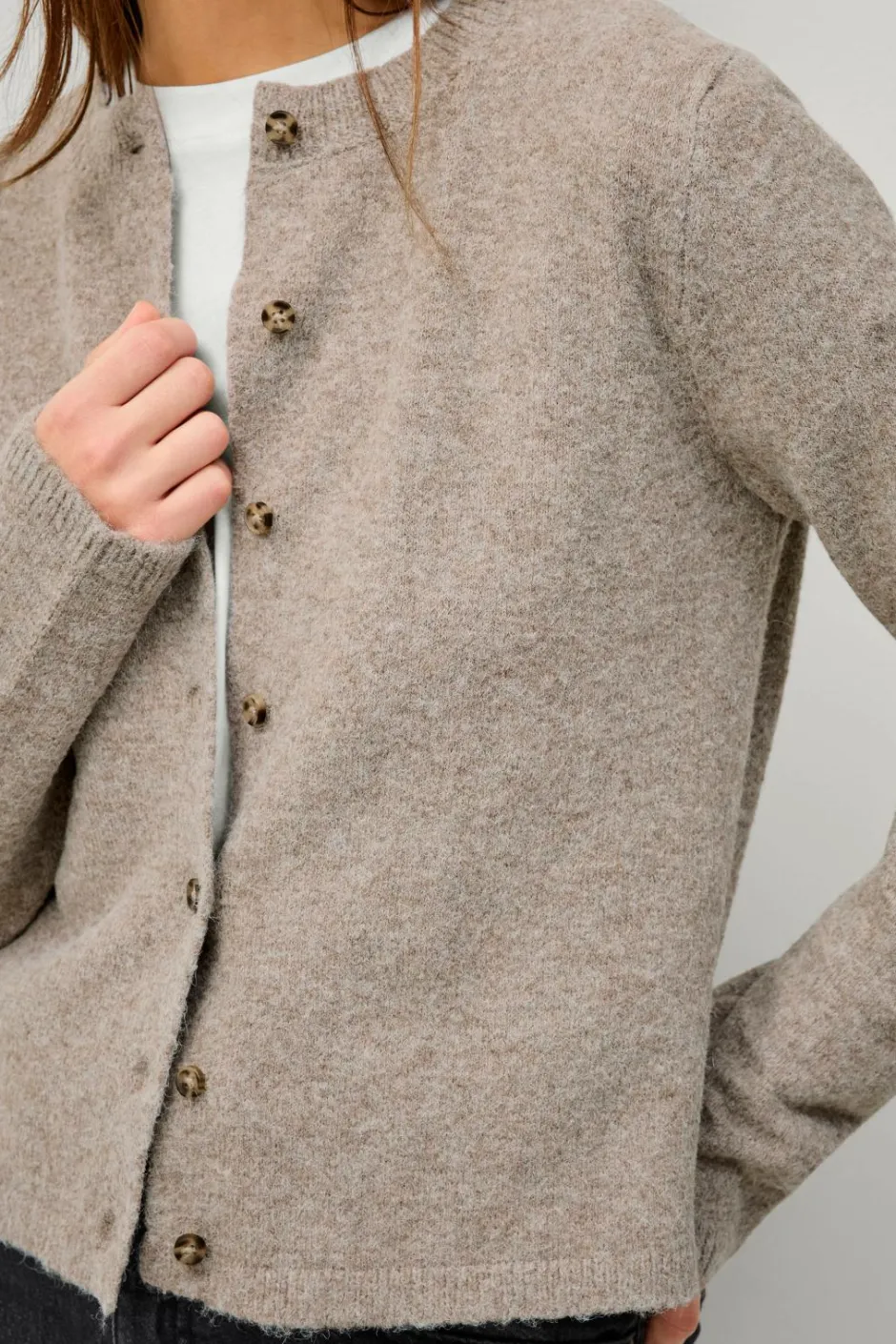Ellos Collection Strikket cardigan^Dame Basistøj|Trøjer & Cardigans