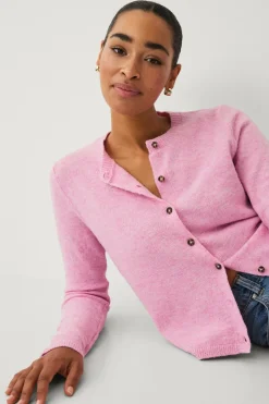 Hot Collection Strikket cardigan Dame Basistøj|Trøjer & Cardigans