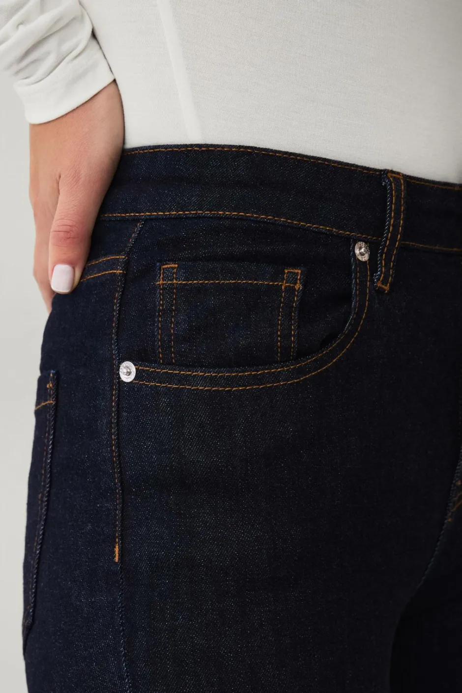 Ellos Collection Stretchjeans med lige bener^Dame Jeans
