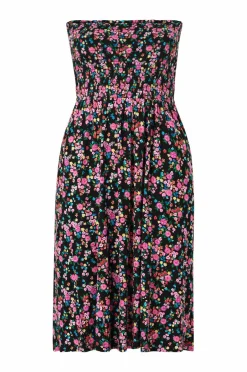 Hot Collection Strandkjole med smock Dame Strandtøj