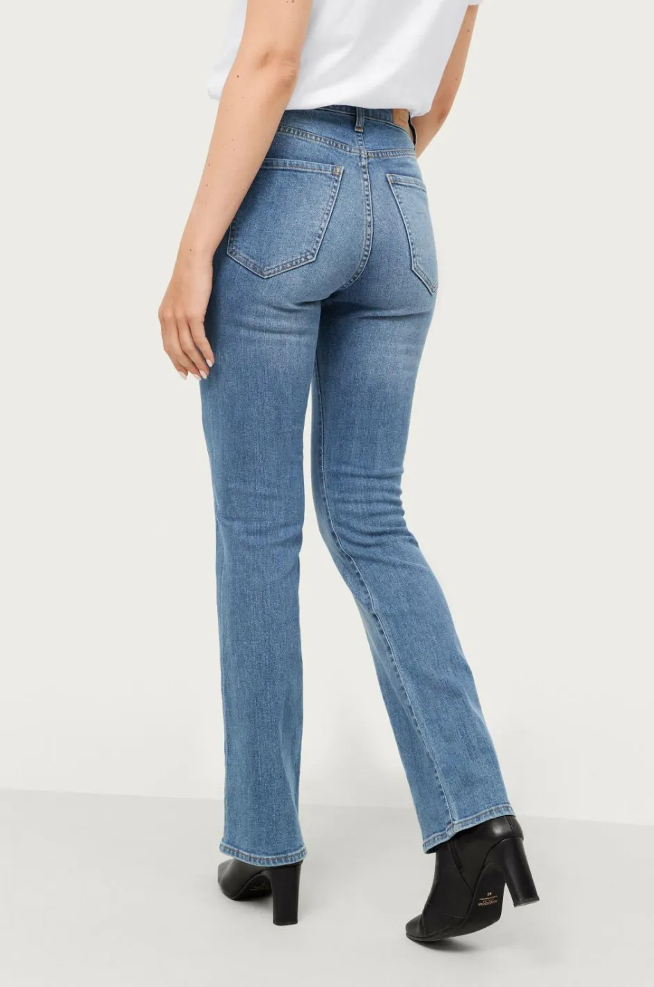Ellos Collection Stretchjeans med svaj med høj talje^Dame Jeans