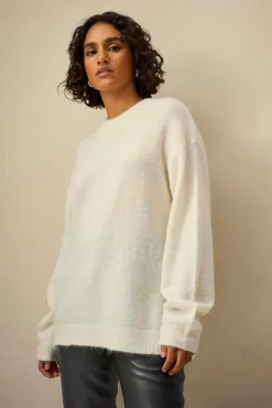 Outlet Collection Strikket trøje af høj kvalitet Dame Trøjer & Cardigans