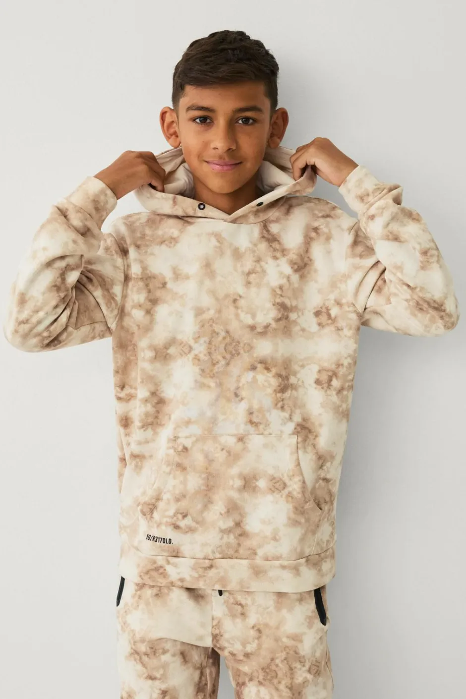 Ellos Collection Sweatshirt med hætte og print^Børn Sweatshirts & Hoodies