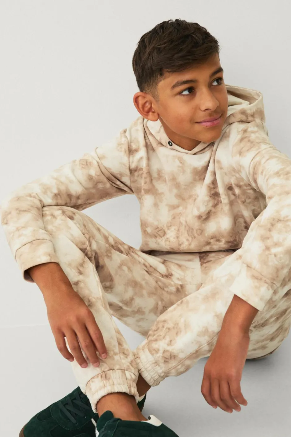 Ellos Collection Sweatshirt med hætte og print^Børn Sweatshirts & Hoodies