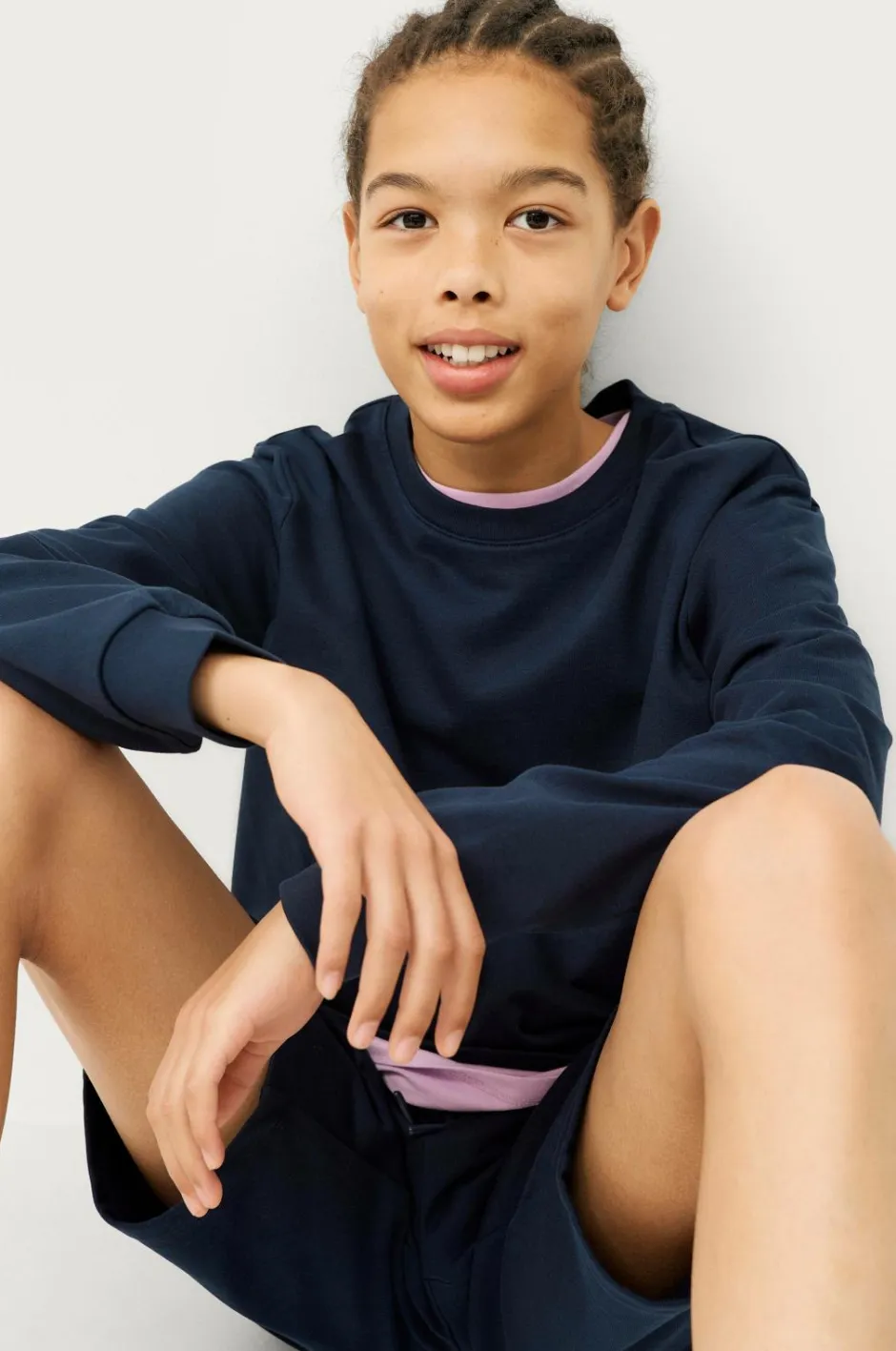 Ellos Collection Sweatshirt Crew Basic^Børn Basistøj