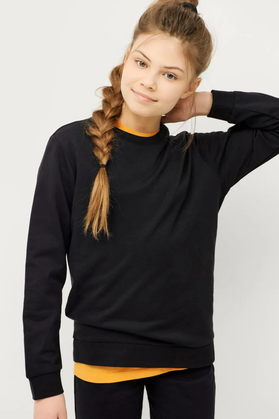 Online Collection Sweatshirt Crew Basic Børn Basistøj