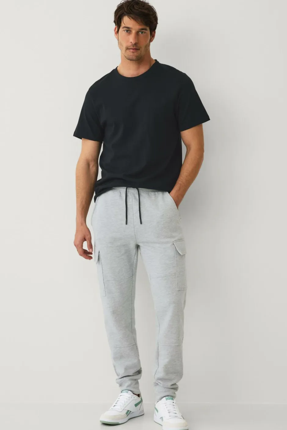 Online Collection Sweatbukser med benlommer Bukser