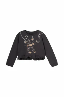 Ellos Collection Sweatshirt med volant^Børn Sweatshirts & Hoodies