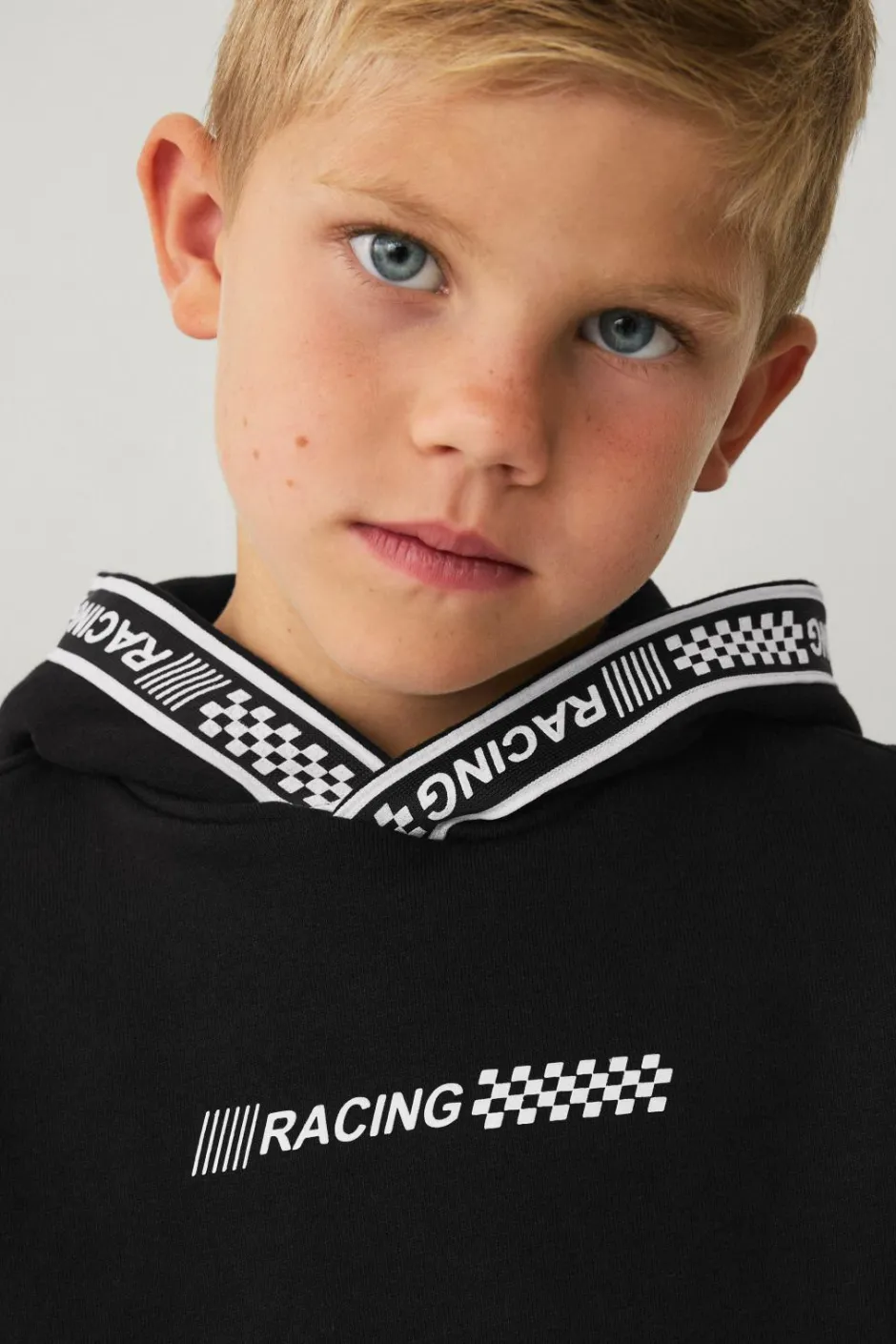 Outlet Collection Sweatshirt med hætte og print Børn Sweatshirts & Hoodies