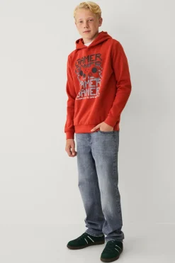 New Collection Sweatshirt med hætte og print Børn Sweatshirts & Hoodies