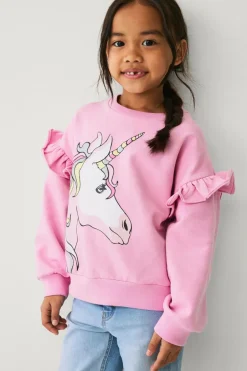Hot Collection Sweatshirt med flæser Børn Sweatshirts & Hoodies