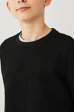 Ellos Collection Sweatshirt Crew Basic^Børn Basistøj|Sweatshirts & Hoodies